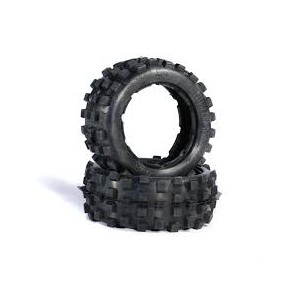 Hostile MX Knobby FRONT Tire Set for 5b (HARD Compound)
