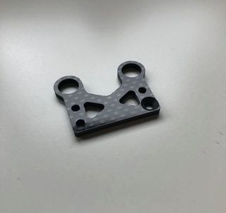 Carbon Fiber Centre Diff Mount Plate (BE, WE) by JQRacing 