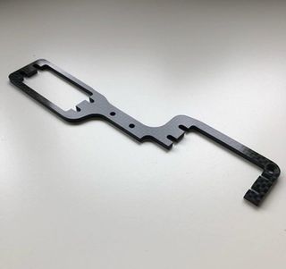 Carbon Fiber 2013 Radio Tray & PT Mount (WE, BE) by JQRacing 