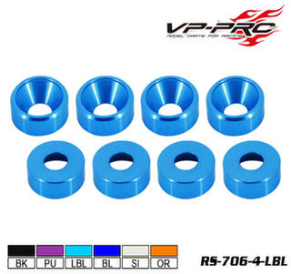 VP Pro M4 Countersunk Light Blue Washer