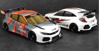 HC-M 1/10 M-chassis clear body for 210-225mm wheelbase car