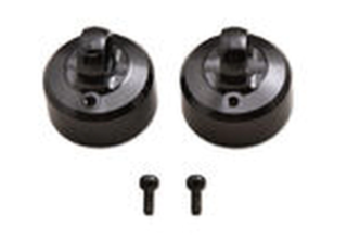 16mm CNC Vented Shock Cap with Screw (BE, WE) by JQRacing