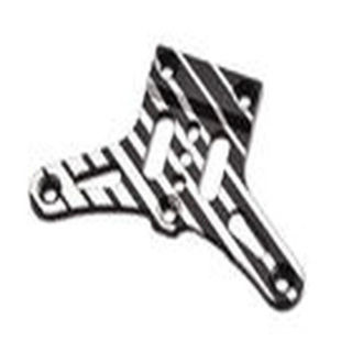 BLACK eCar Servo Saver Plate by JQRacing