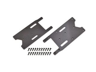 Carbon Fiber 1mm Rear Arm Braces with Screws