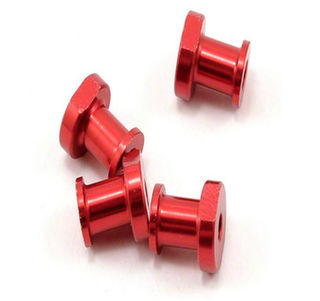 LW CNC Standoff for 1-Piece (Red) (YE, RTR) by JQRacing