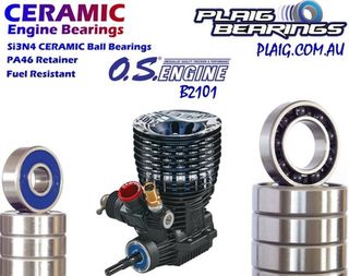 Plaig OS Bearing Kit Ceramic/Steel