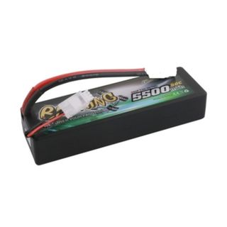 Gens Ace 5500mAh 2S 7.4v 50C EC5 Plug XH Balance Hadcase Basher Series