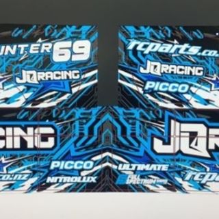 JQRacing Wing Sticker by Full Spectrum