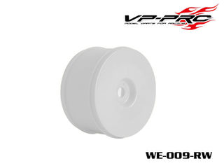 VP-Pro 1/8 Truggy White 4 Inch Dish Wheel Rim Pack - 4