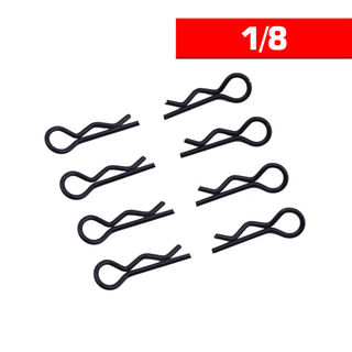 Ultimate BODY CLIPS 1-8 L&R BLACK