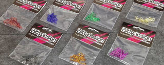 Body Clips Kit Big scale 1/5 - 1/7 - 1/8,  8pcs (4x Left + 4x Right)