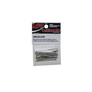 M3X35MM FLAT HEAD SCREWS (10 PCS)