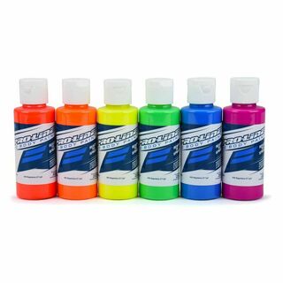 RC Body Paint Fluorescent Color Set 6 Pack