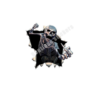 Skelton Waterproof Decal