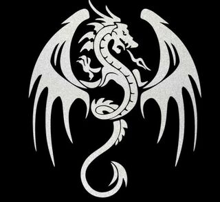 Waterproof Dragon Decal Large