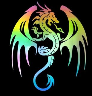 Waterproof Dragon Decal  Small