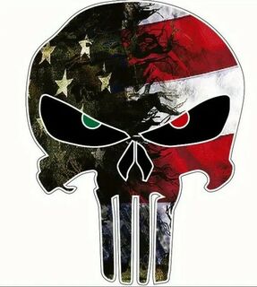 Waterproof Skull Decal Flag