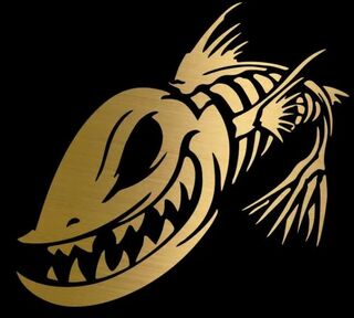 Waterproof Fish Decal Medium