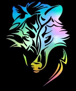 Waterproof Wolf Decal