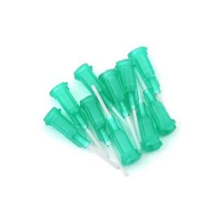 JConcepts RM2 Medium Bore Glue Tip Needles Green x10