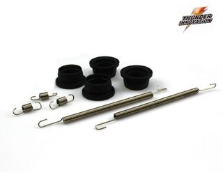 TIP055 Thunder Innovation EXHAUST RUBBER W/SHORT AND LONG SPRINGS