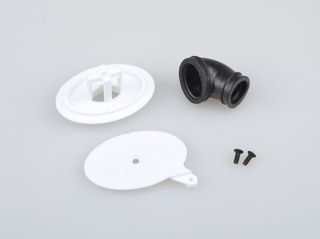 THE JQRacing White Airfilter Holder