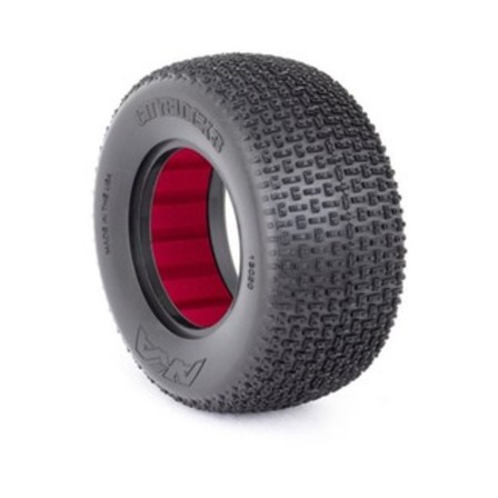 1:10 SHORT COURSE CITYBLOCK 3 WIDE (SUPER SOFT) W/ RED INSERT