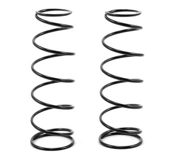 TLR 16mm Front Shock Spring Set (Black - 5.0 Rate) (2)