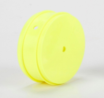 TLR 61mm Front 1/10 Buggy Wheels (2) (22 3.0) (Yellow)