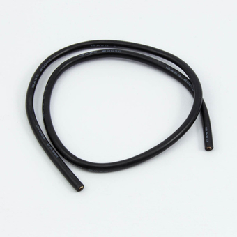 10awg BLACK SILICONE WIRE (50cm)