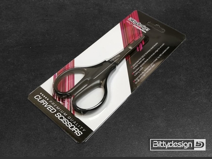 Bittydesign CURVED Tip Polycarbonate Scissors