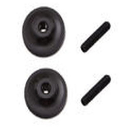 BLACK eCar Battery Brace Thumbscrews (2pcs) by JQRacing