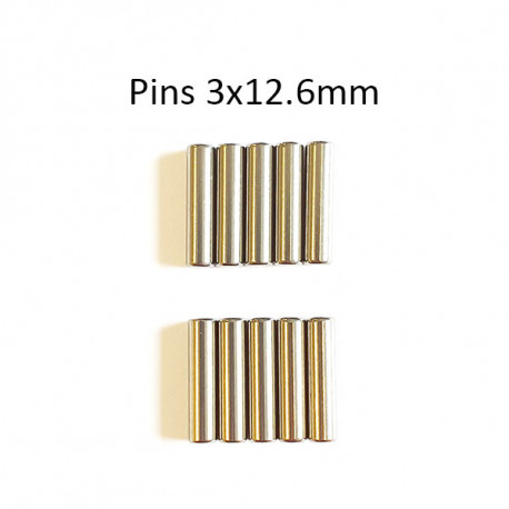 Thunder Innovation Steel Pins 3x12.6