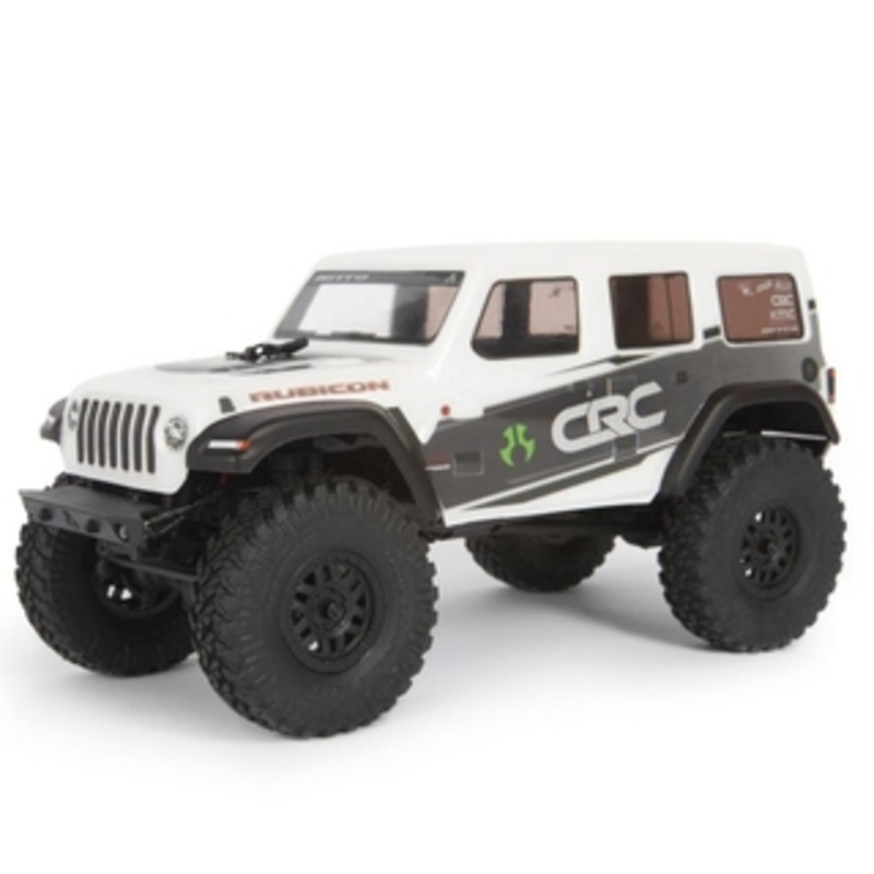 1/24 SCX24 2019 Jeep Wrangler JLU CRC Rock Crawler 4WD RTR, White by Axial