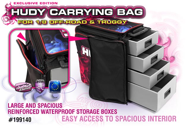 HUDY 1/8 OFF-ROAD & TRUGGY CARRYING BAG