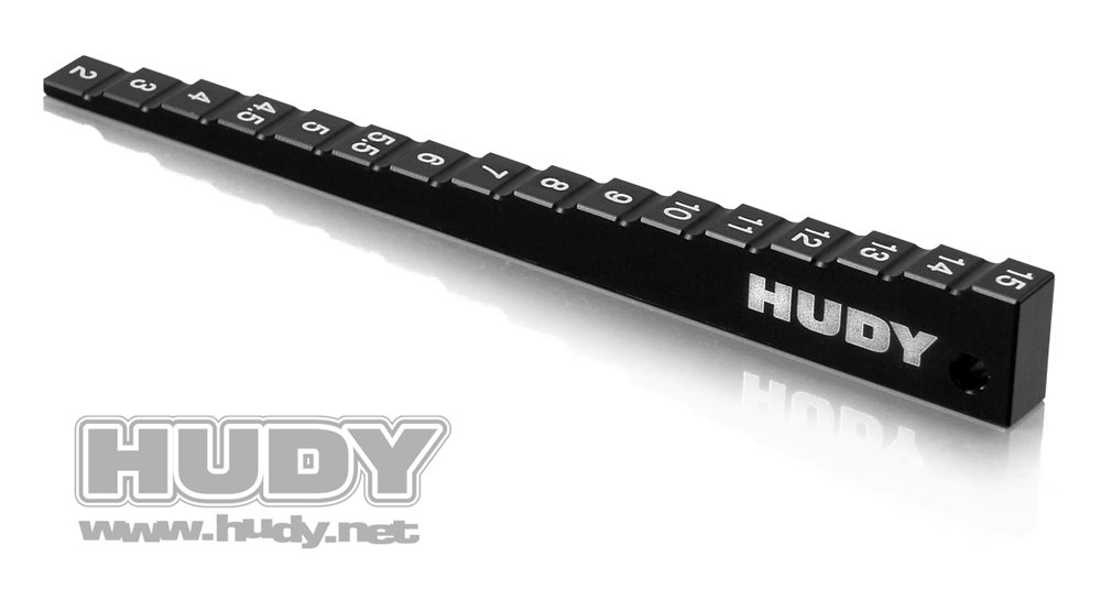 HUDY CHASSIS RIDE HEIGHT GAUGE 0 MM TO 15 MM