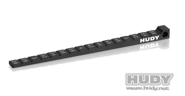 HUDY RIDE HEIGHT GAUGE STEPPED 1/10 & 1/12 PA