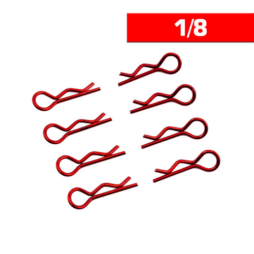 Ultimate BODY CLIPS 1-8 L&R RED