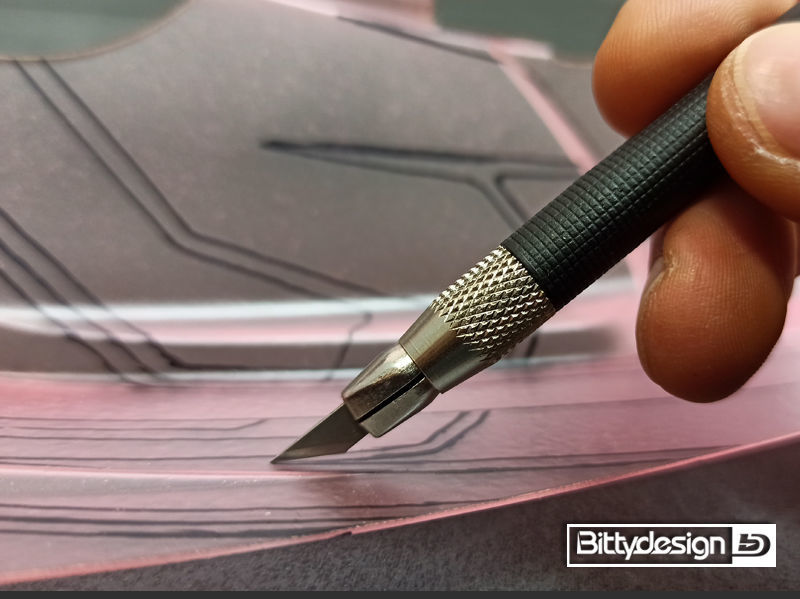 Bittydesign Hobby Art Knife for precise cutting RC Car Parts RC Boats