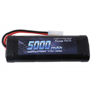 Gens Ace 5000mAh 7.2v NiMh Battery with Tamiya Plug