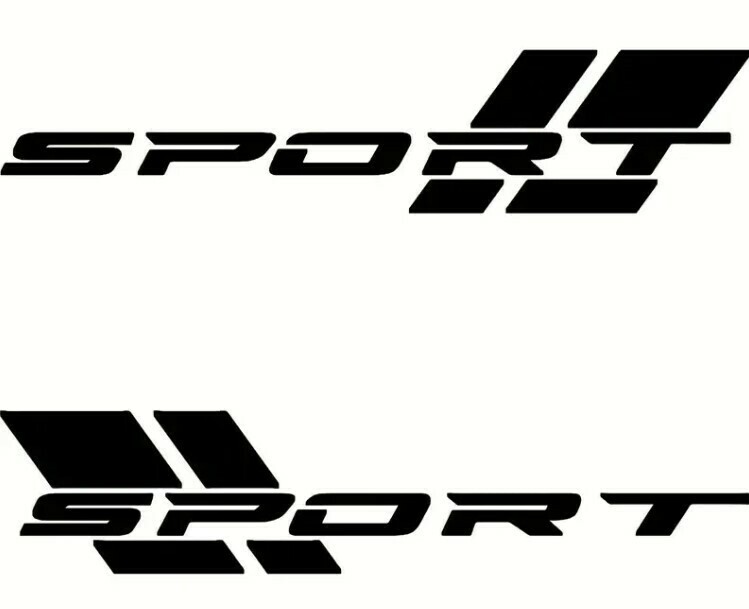 Waterproof Sport Decal Large x 2 - RC Car Parts RC Boats