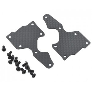 SWorkz 1mm S35-3 Series Pro-Composite Carbon Front Lower Arm Covers (2)