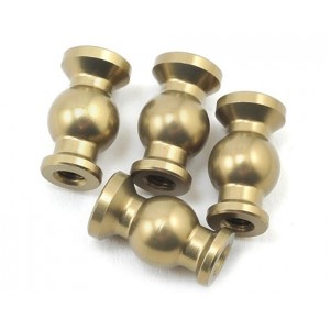 SWorkz 7mm Aluminum S35-3 Series Steering Linkage Ball Stud (4)