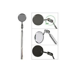 Car Telescopic Detection Lens Inspection Round Mirror 360 Degree Rotation