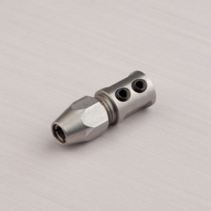 6mm to 4.76mm Coupler Collet Connector Stainless Steel