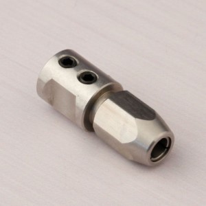 3/16 Stainless Steel Reverse Collet Coupler