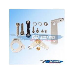 Throttle linkage suit Zenoah with 48mm bracket