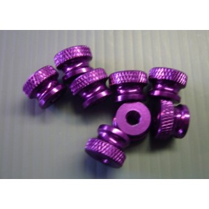 Knurled Alloy Nut