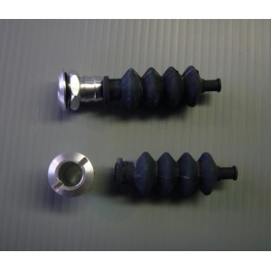 Control linkage Rod Boots With Alloy Grommets x2