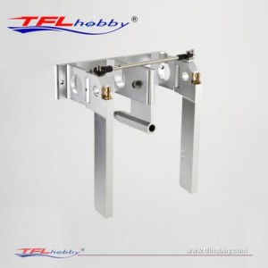 Twin Rudder Set W/Water Inlet + Strut